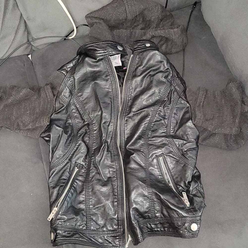 Leather jacket